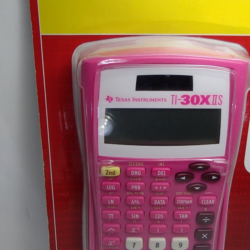 Texas Instruments TI-30X IIS Solar Scientific Calculator, Pink - Picture 4 of 6